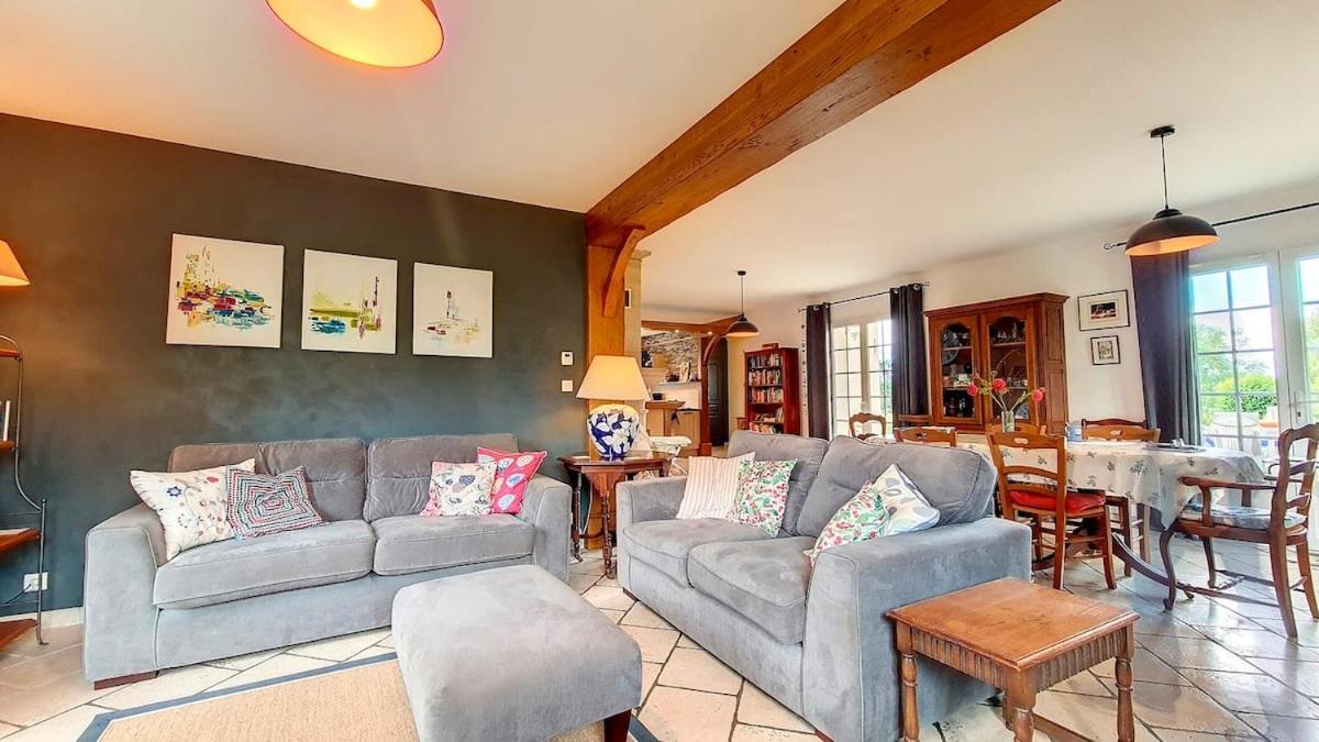 Вилла Les Bleuets Mandeville-en-Bessin Экстерьер фото